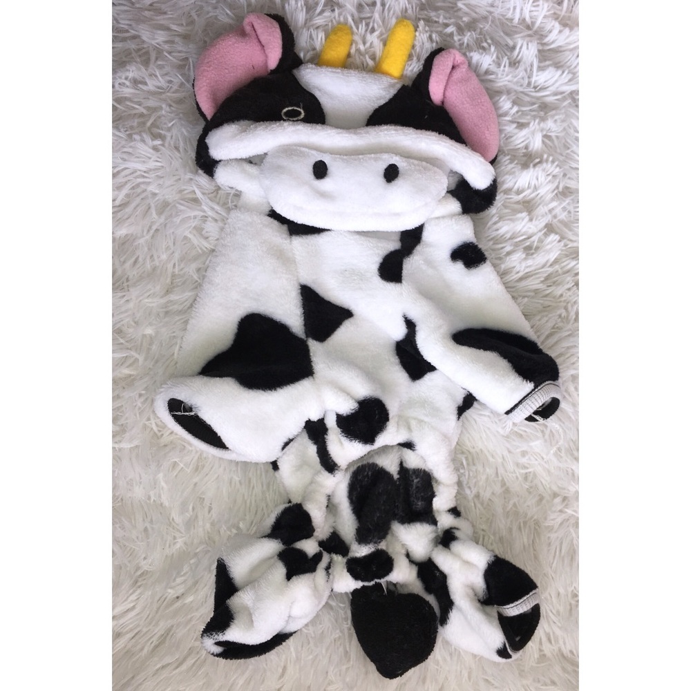 Cute cow onesie / costume for dogs